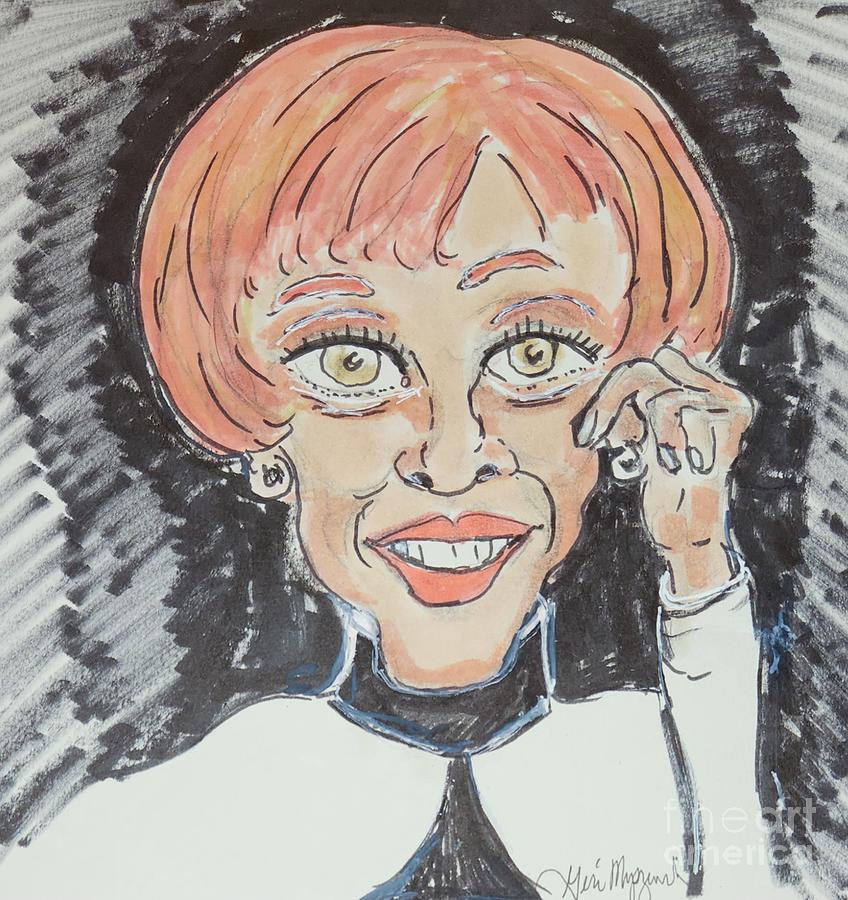 The Carol Burnett Mixed Media by Geraldine Myszenski - Fine Art America