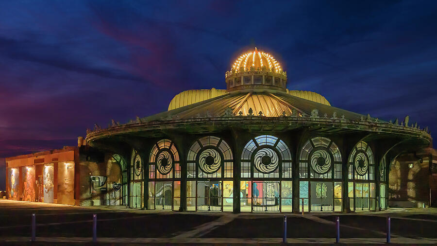 The Carousel at Blue Hour Photograph by Peter D'Amore - Fine Art America