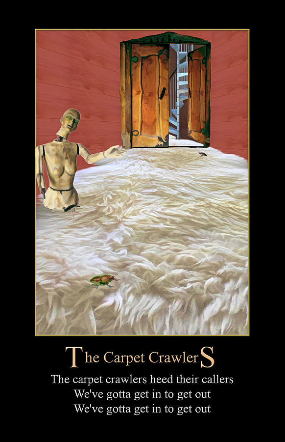The Carpet Crawlers Digital Art by John Haldane