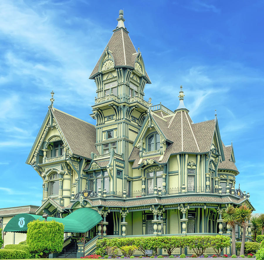 The Carson Mansion Photograph by Joseph S Giacalone - Fine Art America