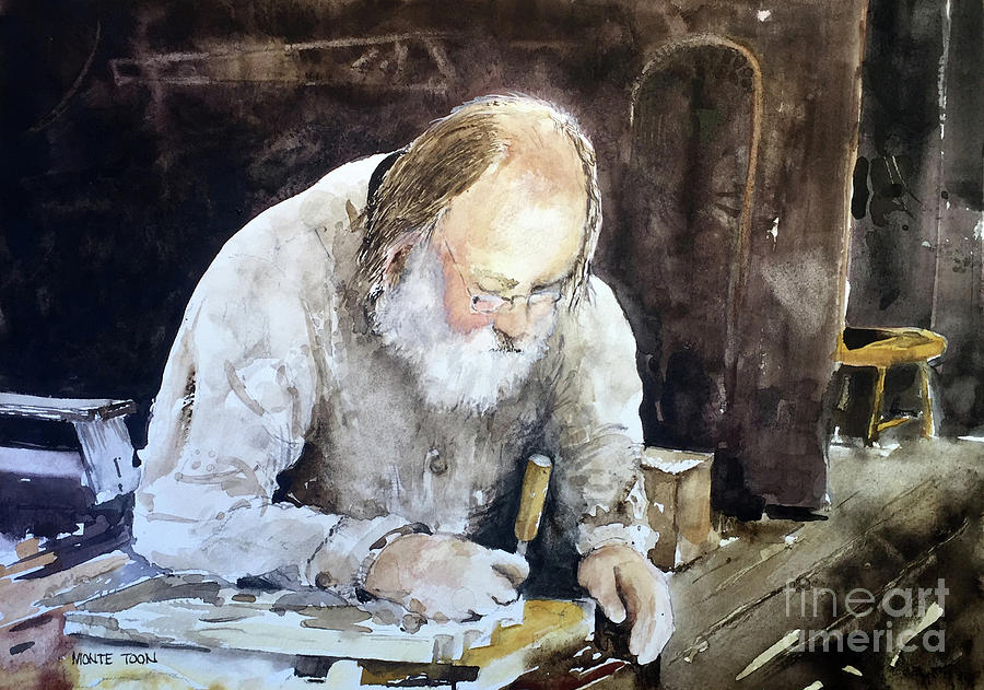 The Carver Painting by Monte Toon