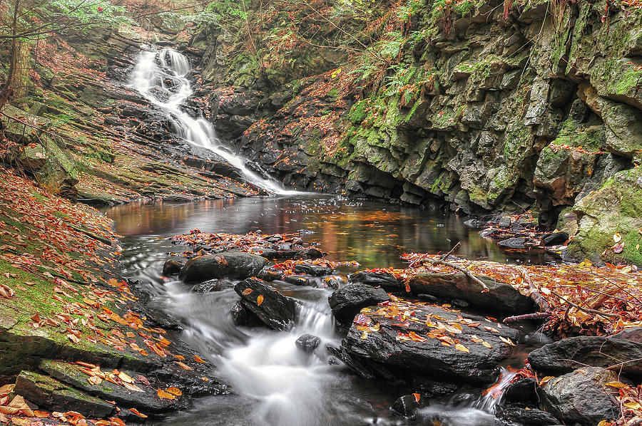 The Cascades of Chesterfield Gorge Photograph by Photos by Thom