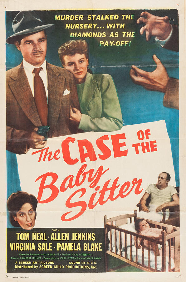 The Case of The Baby Sitter - 1947 Digital Art by Original Movie Poster ...