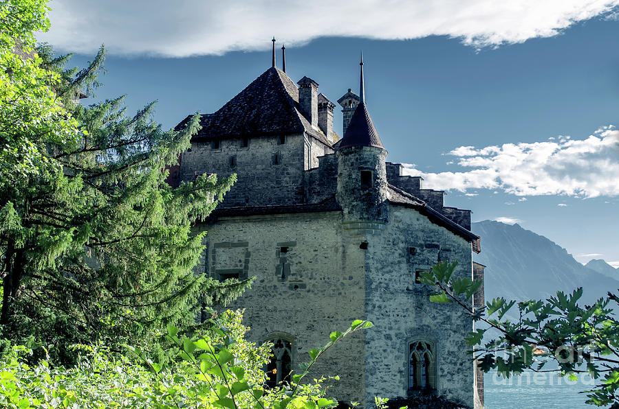 the castle of Chillon Photograph by Michelle Meenawong - Fine Art America