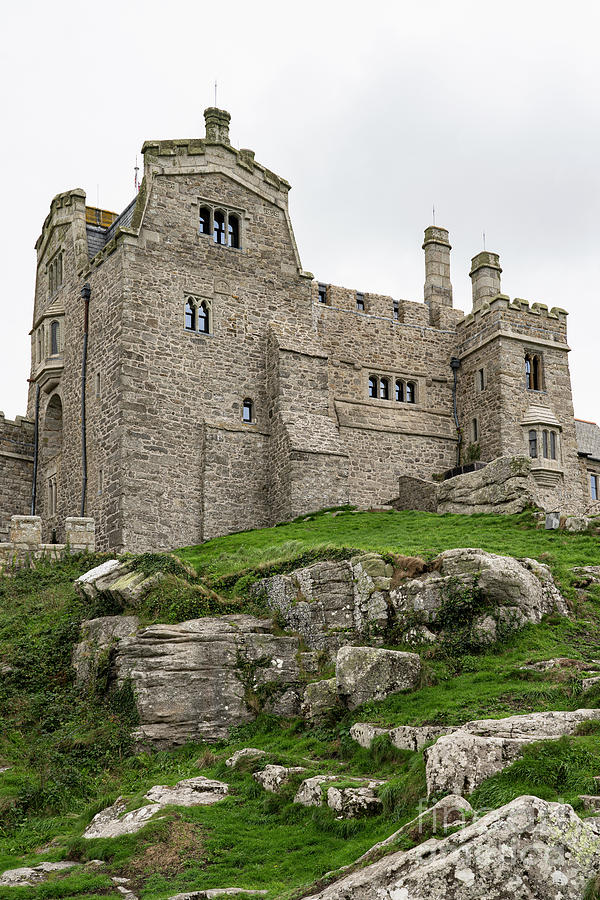 The Castle St Michaels Mount Cornwall England Photograph by Wayne Moran