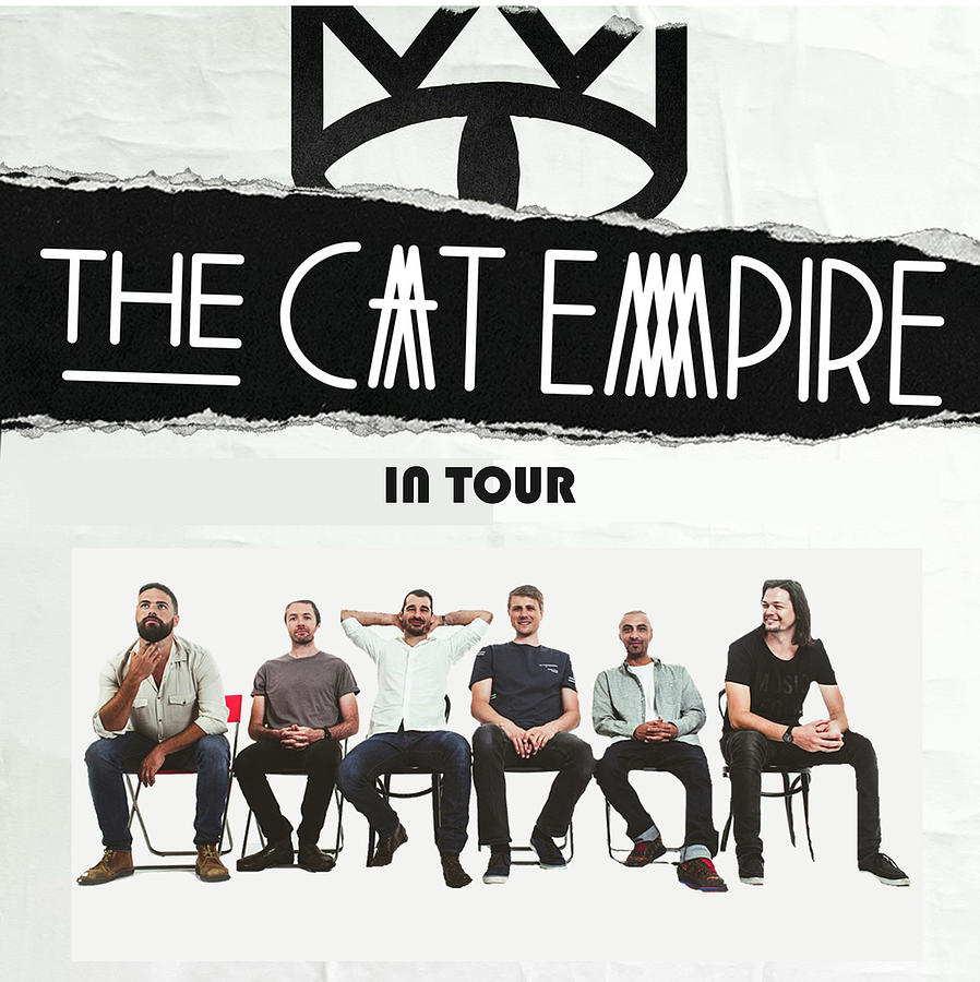 The Cat Empire Tour 2019 Front Digital Art by Nasio Grio Fine Art America