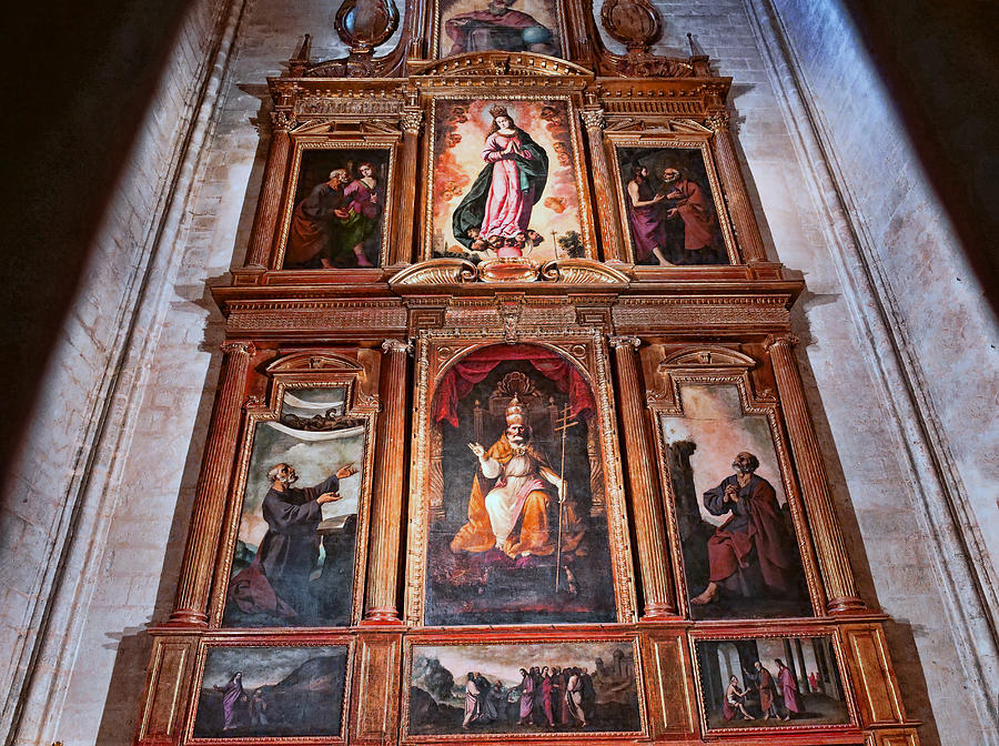 The Cathedral of Seville # 9 by Allen Beatty The Cathedral of Seville # 9 by Allen Beatty