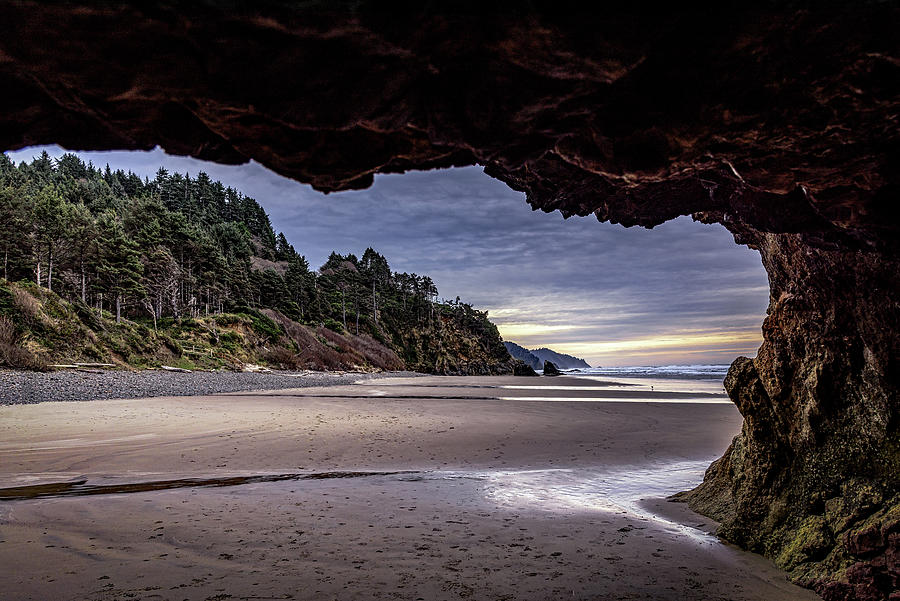 The Cave at Hug Point Photograph by Johanna Froese | Fine Art America