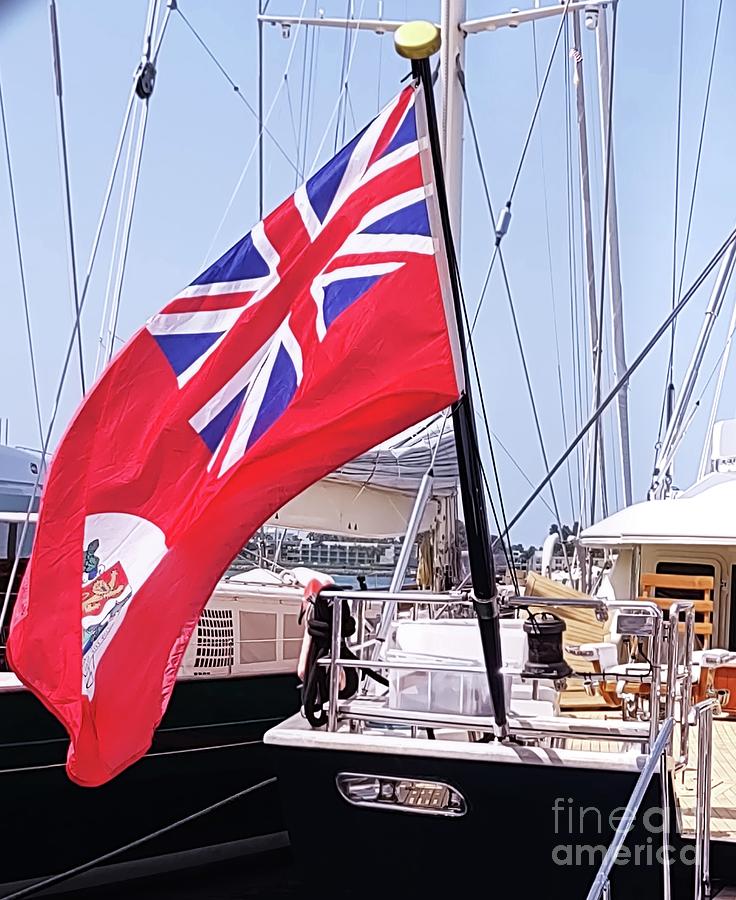 yacht cayman islands flagge