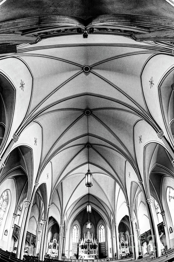 The Ceiling of St. Josephs Photograph by Michael Ciskowski