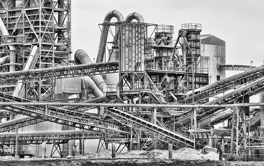 The Cement Plant Photograph by JC Findley