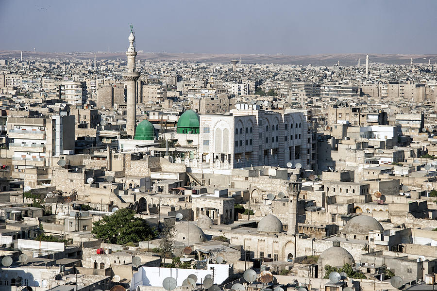 The center of Aleppo, Syria, pre-war, in 2010 Photograph by Harri Jarvelainen Photography