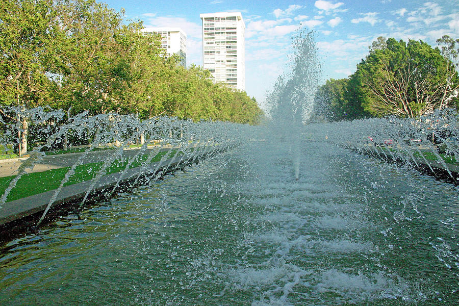 The Century City Fountain Photograph