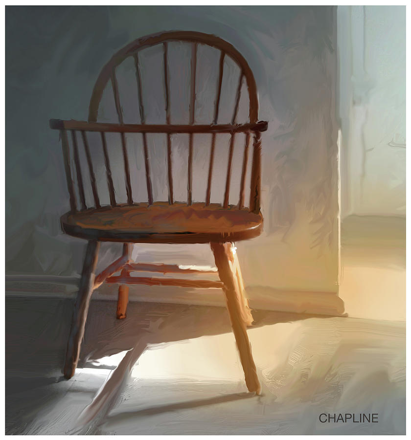 The Chair Digital Art by Curtis Chapline