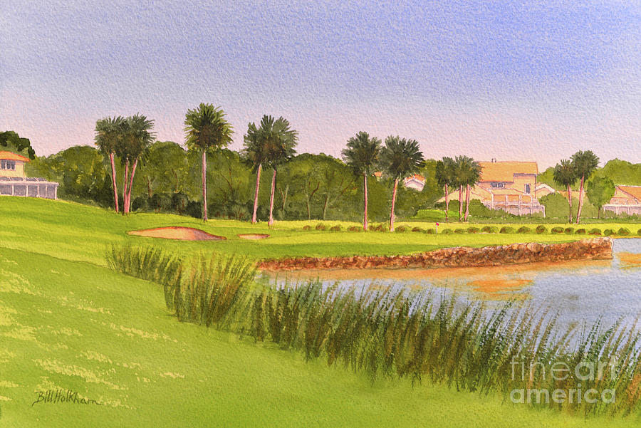 The Champion Golf Course Pga National The Bear Trap Painting