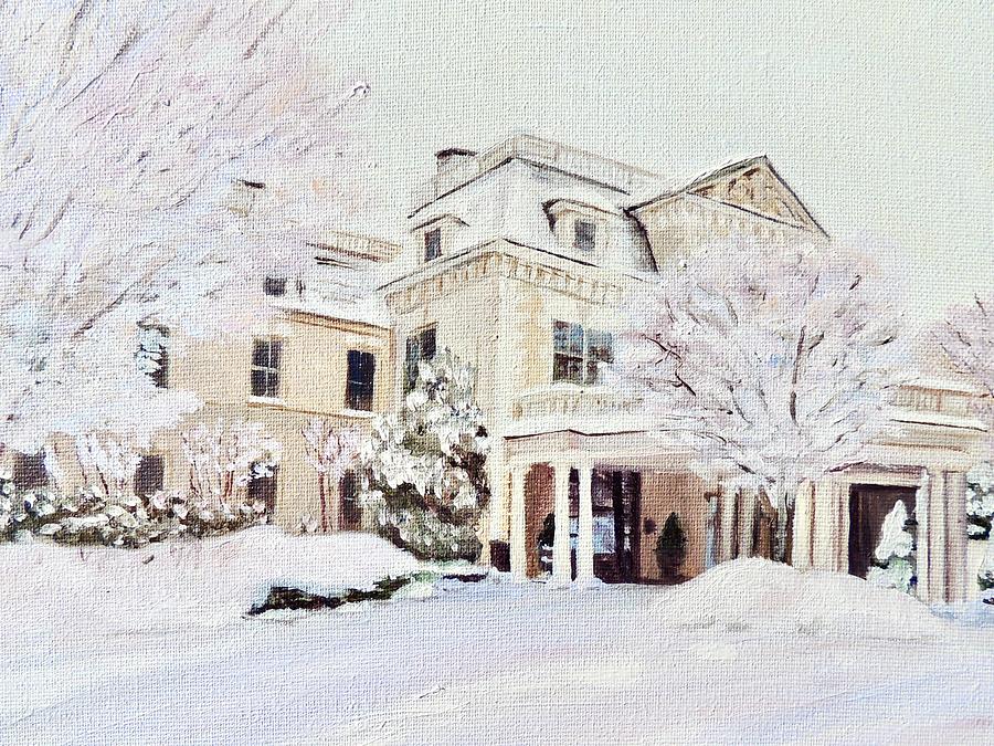 The Chanler Newport Rhode Island RI Painting by Patty Kay Hall