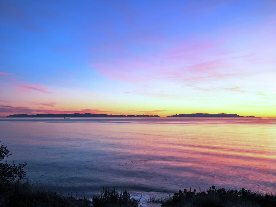 The Channel at Sunset Photograph by Joe Schofield The Channel at Sunset Photograph by Joe Schofield