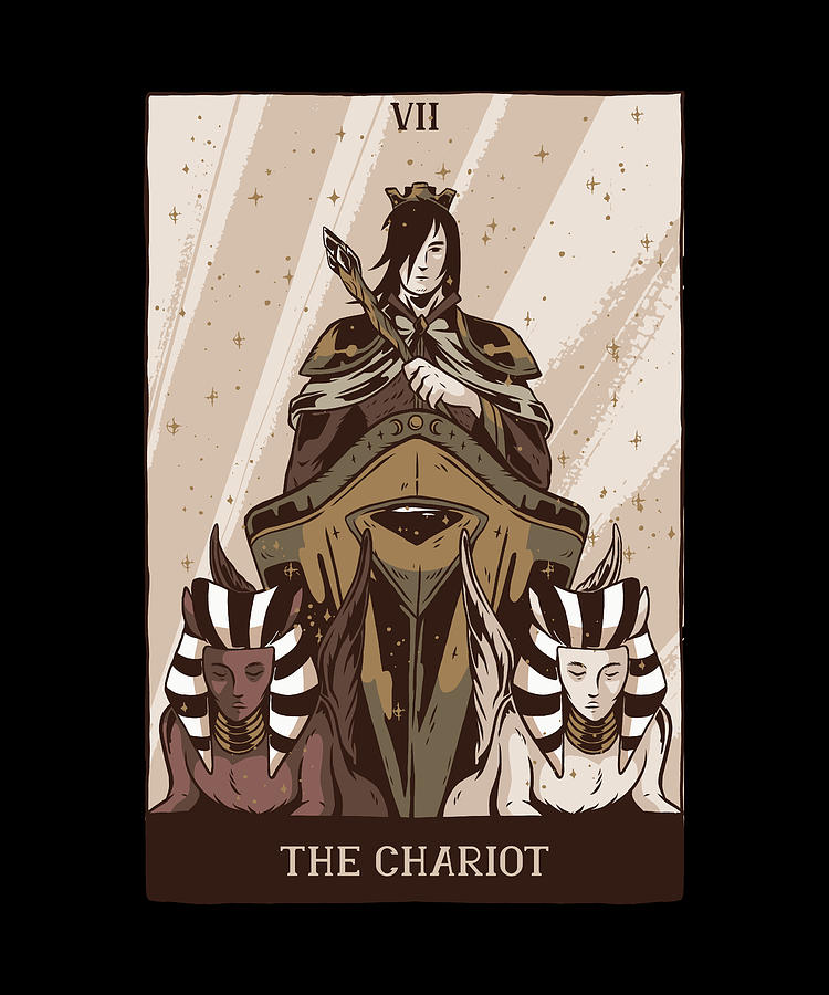 The Chariot Tarot Card Gift Digital Art by Philip - Pixels