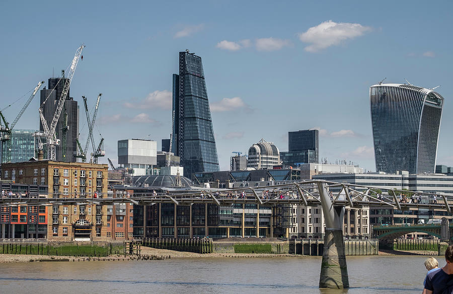 The Cheesegrater and The Walkie-Talkie Photograph by David L Moore