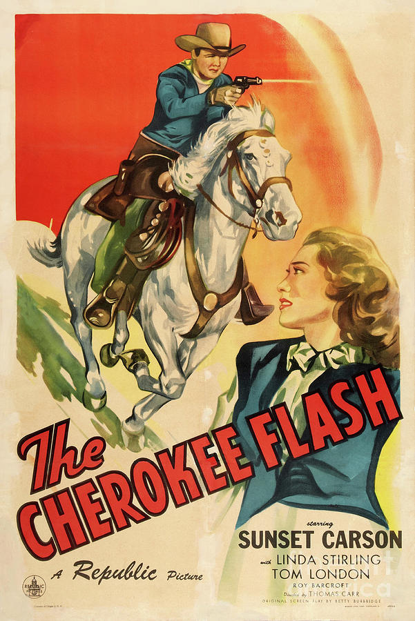 The Cherokee Flash Photograph by Republic Pictures