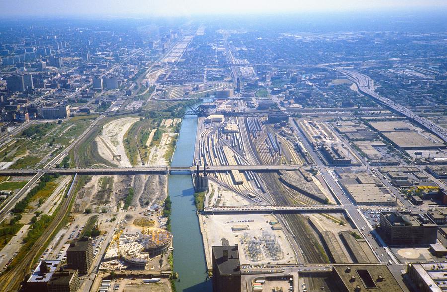 The Chicago Rail Freight Yards in 1984 Photograph by Gordon James