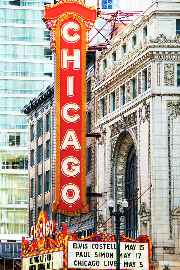 The Chicago Theatre-001-C Photograph by David Allen Pierson - Fine Art ...