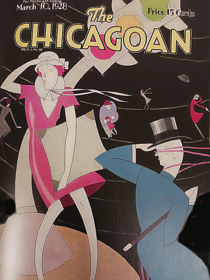 The Chicagoan Magazine Digital Art by Dennis Baswell