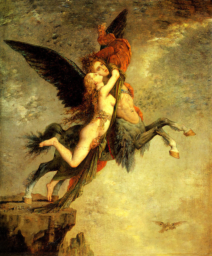 The Chimer  Painting by Gustave Moreau