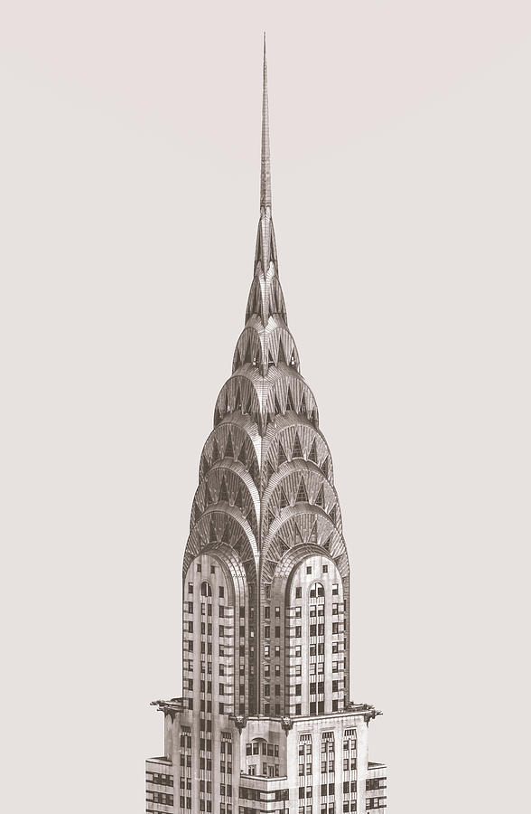 The Chrysler Building In New York Photograph