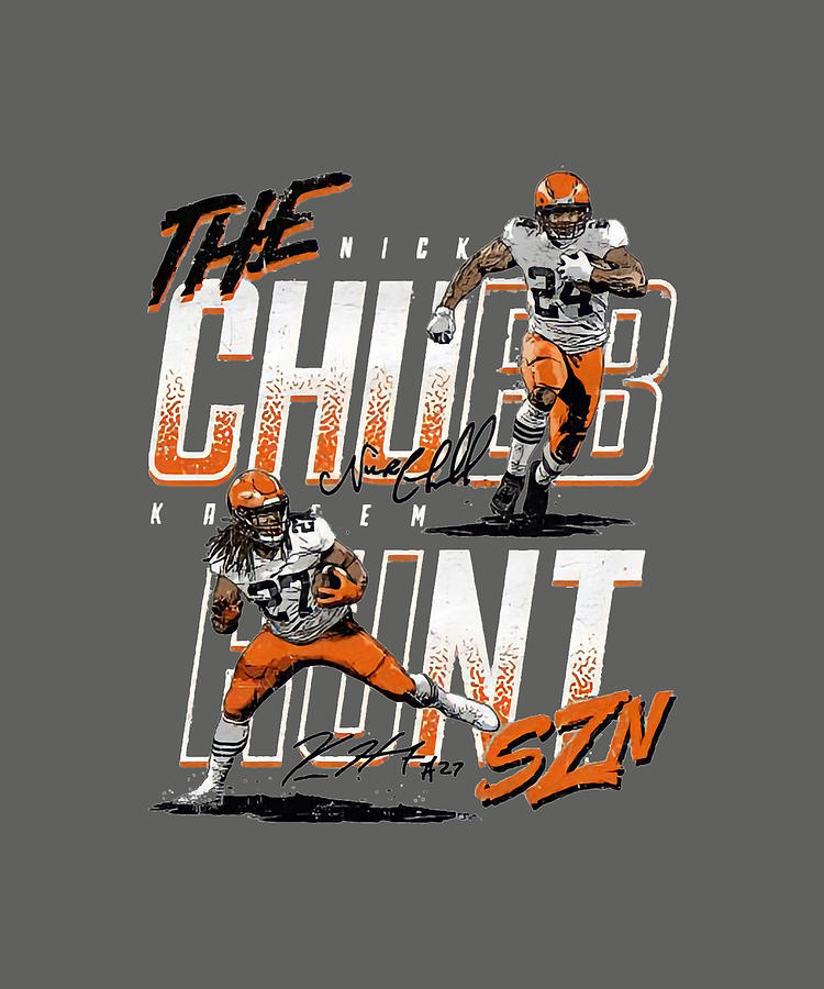 The Chubb Hunt SZN for Cleveland Browns fans Digital Art by Kha Dieu ...