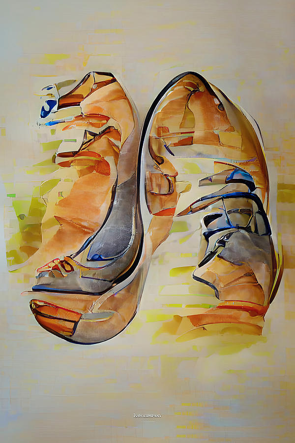 The Chukka Shoes Digital Art