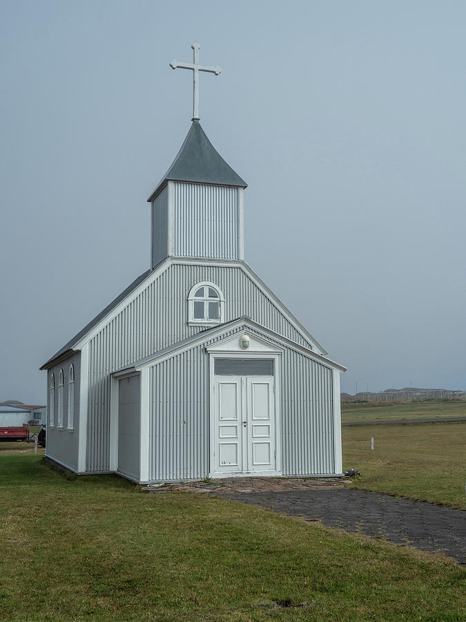 The Church at Borgarfjordur Eystri Photograph by Kristia Adams