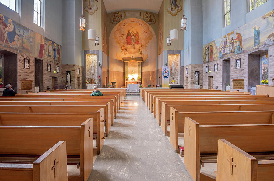 The Church at the Grotto Portland Oregon. Photograph by Gino Rigucci ...