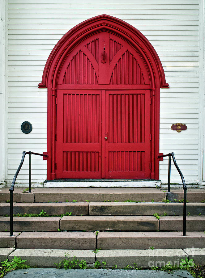 The Church Doors Photograph by Mark Miller