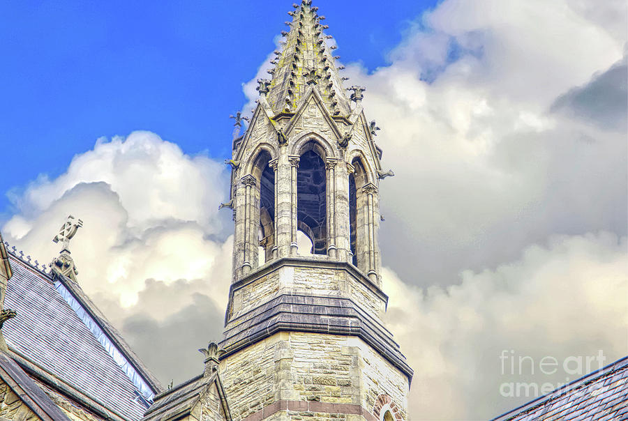 The Church of the Holy Name of Jesus on Oxford Road, Manchester, England Photograph by Pics By Tony