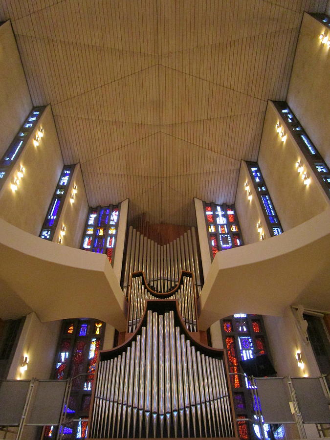 The Church organ pipes Photograph by Rosita Larsson