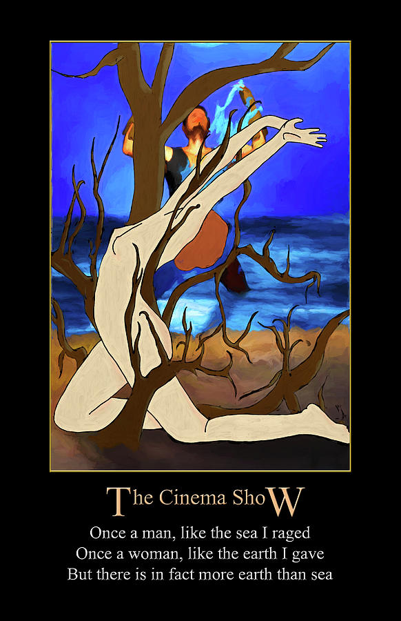 The Cinema Show by Genesis Digital Art by John Haldane