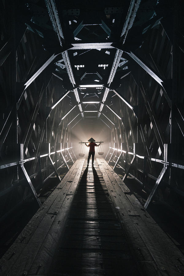 the Cirahong bridge Photograph by Anges Van der Logt