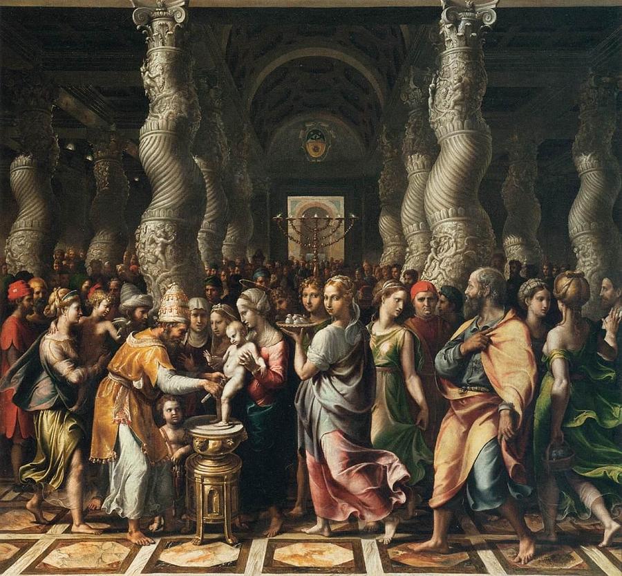 The Circumcision Painting by Giulio Romano - Fine Art America