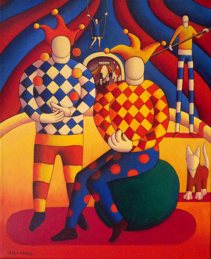 The Circus Painting by Alan Kenny