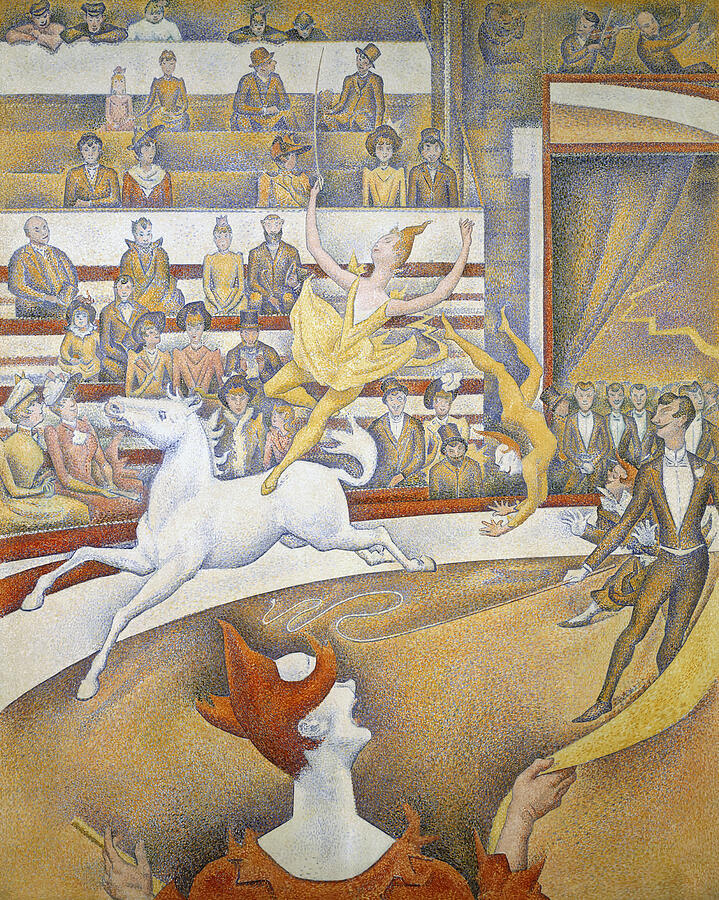 The Circus By Georges Seurat Painting