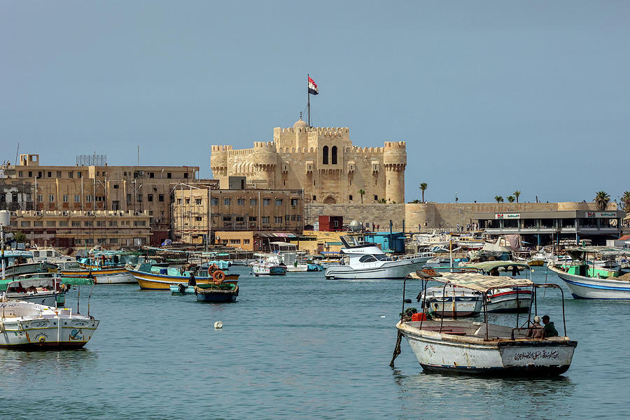 The Citadel of Alexandria Photograph by Brian M Lumley - Pixels