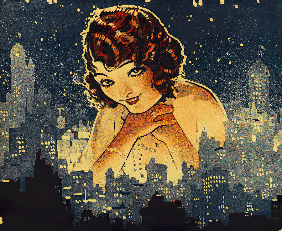 The City, 1926, movie poster painting Painting by Movie World Posters