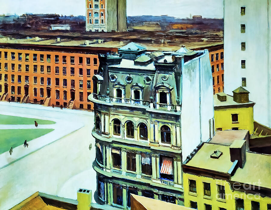 The City 1927 Painting by Edward Hopper - Fine Art America