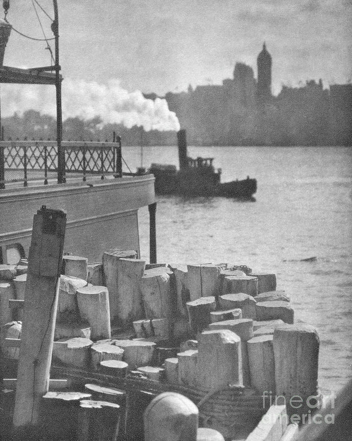 The City Across the River, 1910 Photograph by Alfred Stieglitz