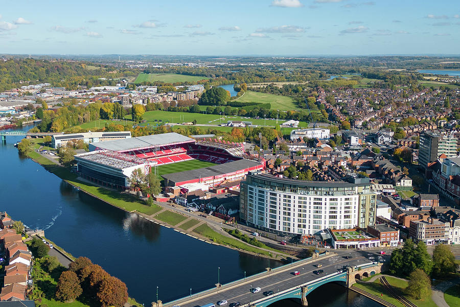 The City Ground Photograph by Airpower Art