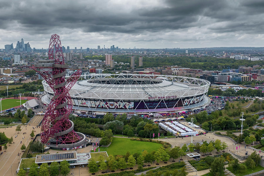 The City of London Stadium Photograph by Airpower Art - Fine Art America