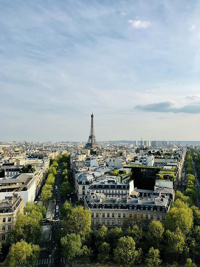 The City of Paris Photograph by Liz Costa