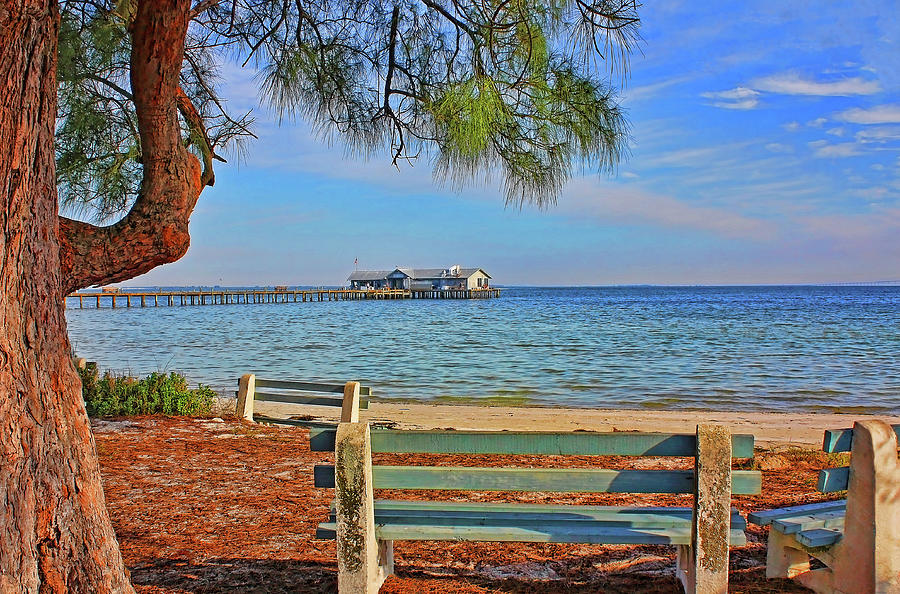 Pier Photograph - The City Pier - Anna Maria Island Florida by HH Photography of Florida