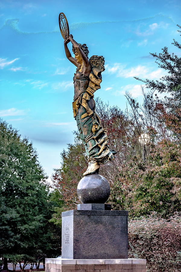 The Civitas statues are beautiful 22 foot-tall sculptures that s Photograph by Alex Grichenko